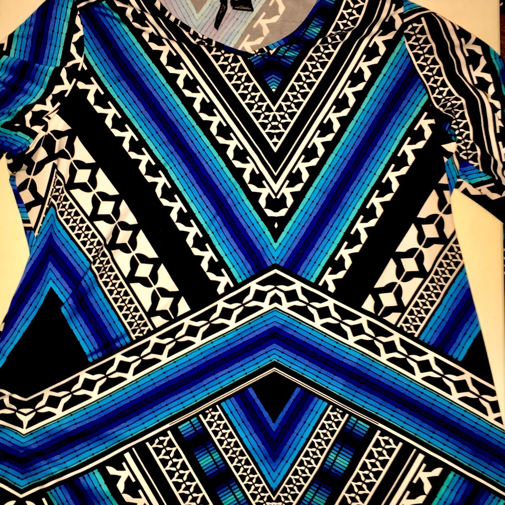 Beautiful Gently Used 3X V-Neck Blouse from New Directions (Belk).